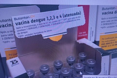 MINISTÉRIO DA SAÚDE SUSPENDE VACINA CONTRA A DENGUE DO BUTANTAN