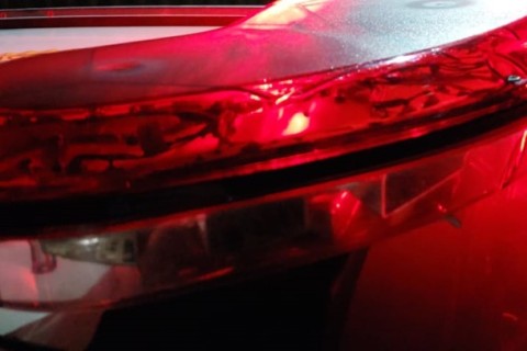 PM atende sinistro no centro de Mariluz