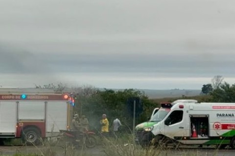 Médico sofre grave capotamento em estrada rural e é encontrado horas depois