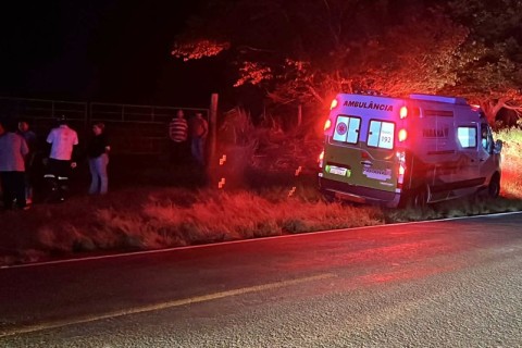 Grave acidente na PRC-549 deixa dois mortos e um ferido em Luiziana